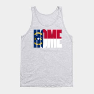 North Carolina Home - State Flag Tank Top